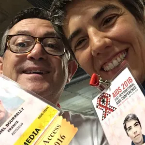 Michel Bourrelly et Frédérique Prabonnaud